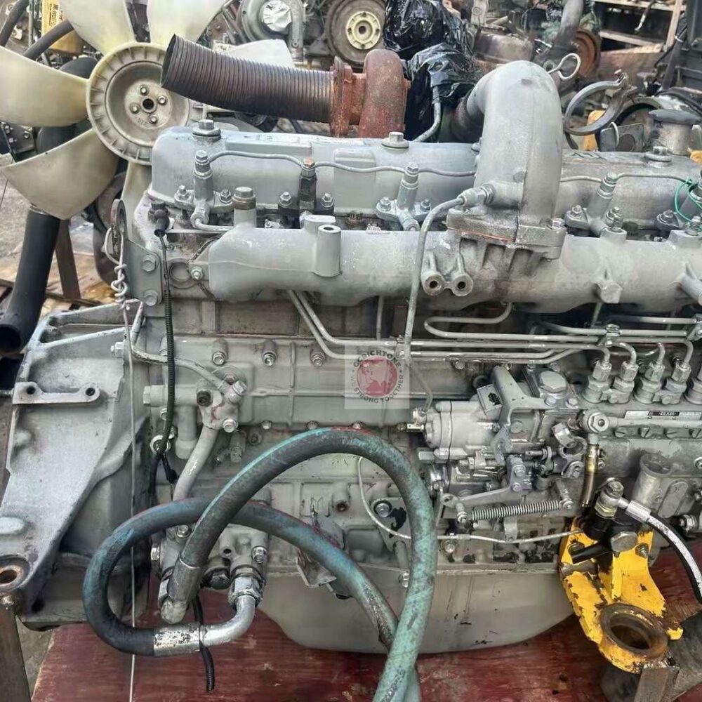 Дизельный двигатель внутреннего сггарния ДВС HITACHI ZX200, ZX240 Isuzu 6BG1 (4) Дизельный двигатель внутреннего сггарния ДВС HITACHI ZX200, ZX240 Isuzu 6BG1